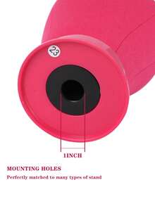 Professional Mannequin Model Wig Stand - Hot Pink - View 4