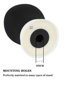 Professional Mannequin Head Wig Stand - Black - View 5