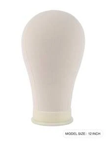 Professional Mannequin Head Wig Stand - White - View 4