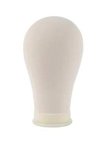 Professional Mannequin Head Wig Stand - White - View 2