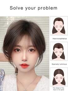 Four Leaf Clover Hair Patch - Black - View 7