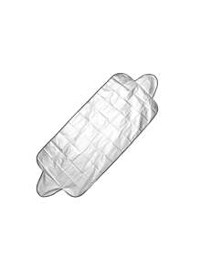 Anti Snow Frost Ice Shield Car Windscreen Cover, Sun Dust Protector Universal Car Windshield Shade - Silver - View 4