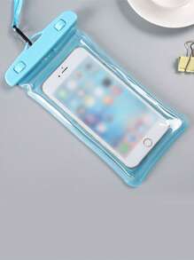 Funda impermeable para teléfono Funda impermeable para teléfono - Celeste - Ver 2