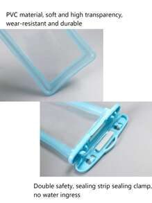 Funda impermeable para teléfono Funda impermeable para teléfono - Celeste - Ver 3