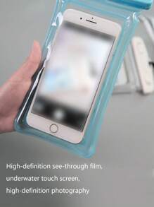 Funda impermeable para teléfono Funda impermeable para teléfono - Celeste - Ver 4