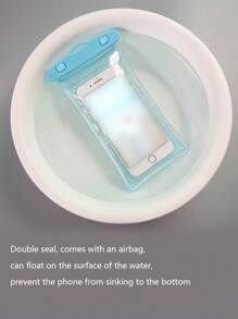 Funda impermeable para teléfono Funda impermeable para teléfono - Celeste - Ver 5