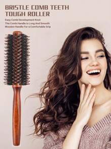 1 pieza Peine para peinado, no dañino, peine de rodillo de nailon para cabello rizado, cepillo de pelo, peine, herramientas para el cabello, productos y accesorios para el cabello para peluquería, salón de belleza, viaje, artículos esenciales, regreso a la escuela, vacaciones, accesorios para el cabello para mujeres, cepillo, cepillo para el cabello liso, cepillo para peinado, cepillo para cabello rizado, cepillo para el borde, peine, cepillar el cabello, juego de cepillos para el cabello, peinar el cabello, peine para rizos, cepillo desenredante, cepillo para el cabello de mujer, cabello, viaje, productos para el cabello, herramientas para el cabello, cosas para el cabello, barbero, accesorios de barbero, peluquería, equipo de peluquería - Multicolor - Ver 1