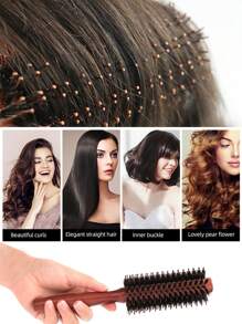 1 pieza Peine para peinado, no dañino, peine de rodillo de nailon para cabello rizado, cepillo de pelo, peine, herramientas para el cabello, productos y accesorios para el cabello para peluquería, salón de belleza, viaje, artículos esenciales, regreso a la escuela, vacaciones, accesorios para el cabello para mujeres, cepillo, cepillo para el cabello liso, cepillo para peinado, cepillo para cabello rizado, cepillo para el borde, peine, cepillar el cabello, juego de cepillos para el cabello, peinar el cabello, peine para rizos, cepillo desenredante, cepillo para el cabello de mujer, cabello, viaje, productos para el cabello, herramientas para el cabello, cosas para el cabello, barbero, accesorios de barbero, peluquería, equipo de peluquería - Multicolor - Ver 4