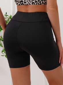 豹紋印花比基尼泳裝上衣 - 彩色 - 查看 8