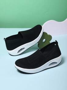 女式公路跑鞋，一腳蹬搖擺鞋