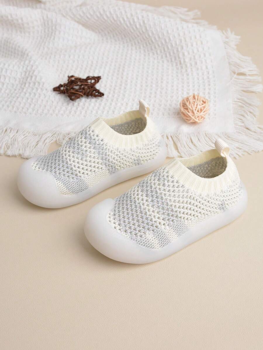 女嬰雙色透氣運動一脚蹬適用於戶外 - 彩色 - 查看 1