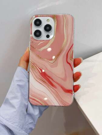 大理石圖案防摔手機外殼