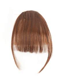 短直筒合成纖維頭髮劉海 - Light Brown - 查看 9