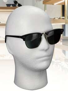 1入組泡沫頭髮模特男性模特頭假髮頭支架模特男士頭模型假髮展示