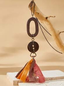 SHEIN VCAY 幾何吊墜項鍊