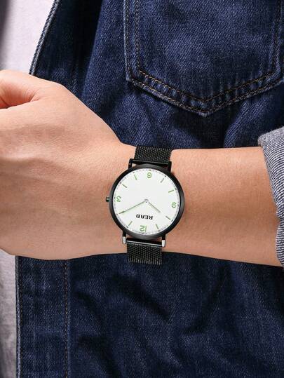 Fashion Men's Watch Classic Business Wrist Watches With Waterproof Quartz Watch For Men