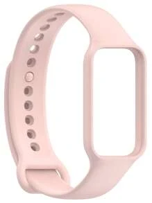 1 dây đeo đồng hồ silicon có thể điều chỉnh tương thích với Redmi - Màu Hồng baby - Xem 3