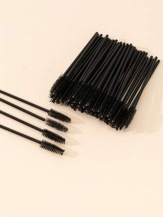 50 Pcs Eyelash Brushes Makeup Brushes Disposable Mascara Wands Applicator Spoolers Eye Lashes Cosmetic Brush, lash extension tools, makeup brush/Cosmetic Brush, for Eyelash Extensions