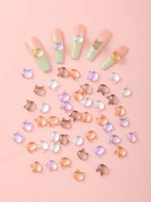 1 gói Thiết kế hoạt hình 3D Trang trí móng nghệ thuật - Nhiều màu - Xem 1