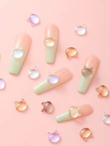 1 gói Thiết kế hoạt hình 3D Trang trí móng nghệ thuật - Nhiều màu - Xem 3