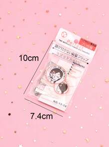 髮夾,4入組專業沙龍髮夾頭髮DIY造型工具髮夾適用於造型 - 白色 - 查看 11