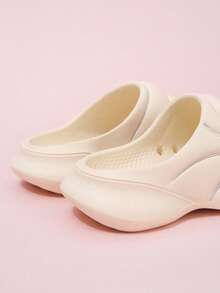 Chicas 1 par Zapatillas con textura para verano - Beis - Ver 2