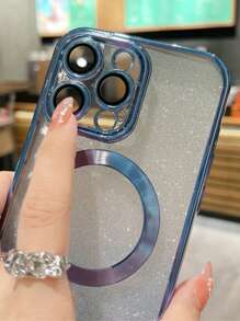 Hadaasi 蓝色电镀磁性渐变水钻纸拉丝太空壳,内置镜头保护膜,超薄手机壳适用于 Apple 17 Pro/17 Pro Max/17 Air/17/16 Pro/16 Pro Max/16 Plus/16/15 Pro/15 Pro Max/15 Plus/15/14 Pro/14 Pro Max/14 Plus/14/13 Pro/13 Pro Max/13/12 Pro/12 Pro Max/12/11 Pro Max/11/11 Pro 和 Galaxy S24 Ultra/S24 Plus/S24/S23 Ultra/S23 Plus/S23/S22 Ultra/S22 Plus/S22 防水防震防摔防刮 - 藍色 - 查看 5