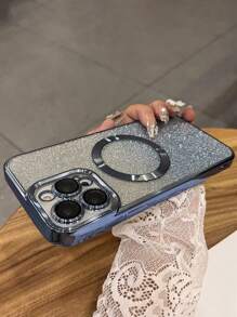 Hadaasi 蓝色电镀磁性渐变水钻纸拉丝太空壳,内置镜头保护膜,超薄手机壳适用于 Apple 17 Pro/17 Pro Max/17 Air/17/16 Pro/16 Pro Max/16 Plus/16/15 Pro/15 Pro Max/15 Plus/15/14 Pro/14 Pro Max/14 Plus/14/13 Pro/13 Pro Max/13/12 Pro/12 Pro Max/12/11 Pro Max/11/11 Pro 和 Galaxy S24 Ultra/S24 Plus/S24/S23 Ultra/S23 Plus/S23/S22 Ultra/S22 Plus/S22 防水防震防摔防刮 - 藍色 - 查看 7