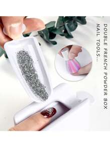 Dip Powder Recycling Tray System With Scoop, Nail Dip Container Portable Dipping Powder - Multicolor - View 6