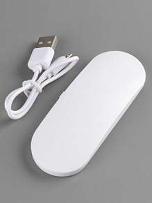 FULL BEAUTY 6W 小型指甲燈乾燥機蛋形紫外線 LED 燈單指凝膠拋光艙固化美甲機 - 白色 - 查看 2