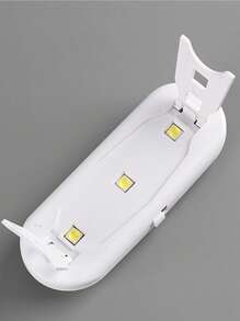 FULL BEAUTY 6W 小型指甲燈乾燥機蛋形紫外線 LED 燈單指凝膠拋光艙固化美甲機 - 白色 - 查看 5