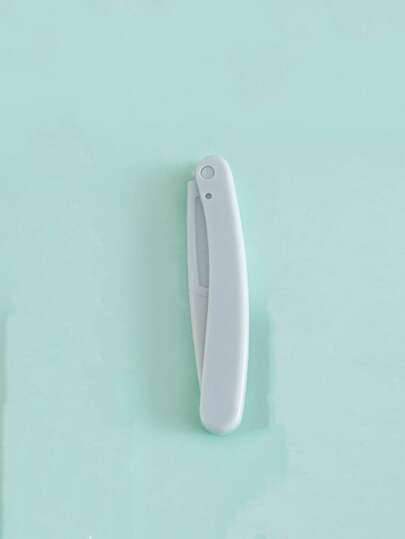 眉毛修剪器，1件装不锈钢黑色眼部工具眉毛剃刀面部剃刀眉毛刮刀小刮刀，便宜，圣诞礼物，化妆品，化妆工具，廉价商品，礼物，女士礼物，圣诞礼物