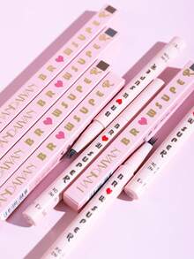 HANDAIYAN Lápiz de cejas a prueba de manchas de larga duración natural - 01 Light Brown - Ver 8