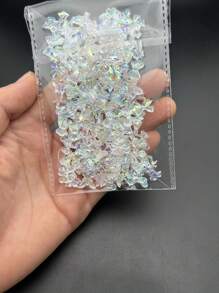 梦幻连衣裙蝴蝶结美甲装饰，1包3D树脂饰品DIY美甲配件，适用于按压式美甲，美甲宝石，美甲用品，美甲 - 彩色 - 查看 5