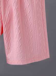 SHEIN Garçon Unicolore À Bouton Chemise & Short (Sans T-Shirt)