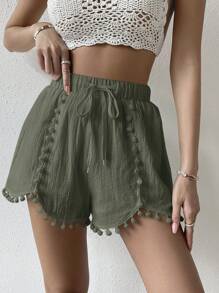 Soleia Quần đùi nữ - màu xanh lá - Xem 4