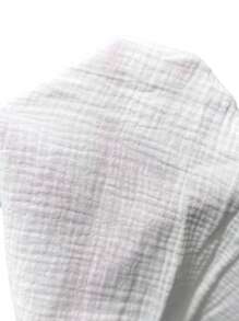 Breezaya Solid Drop Shoulder Pocket Patched Shirt - White - View 7