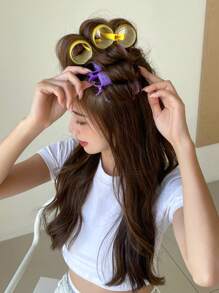 DAZY Self-adhesive Hair Curlers -19 - Multicolor - View 6