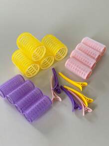 DAZY Self-adhesive Hair Curlers -19 - Multicolor - View 8