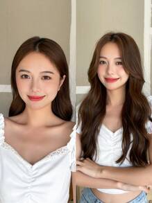 DAZY Rodillo de autoagarre fácil de usar, rodillo de pelo de plástico de 2 piezas para el casero - Morado - Ver 4