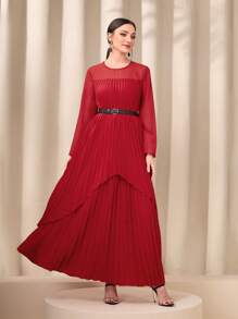 Modelyn Bộ đồ hai mảnh nữ - Đỏ - Xem 6