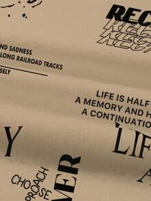 Manfinity EMRG Bộ hai mảnh Nam Dây kéo Túi Khối Màu Slogan Giải trí - Nhiều màu - Xem 3