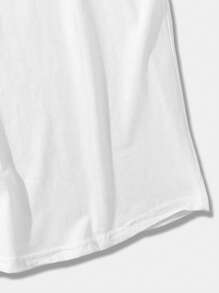 Manfinity Homme Men Solid Tank Top - White - View 7