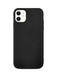 1 Funda Sólida Compatible con iPhone 11, iPhone 13, iPhone 14 Pro Max - Negro - Ver 2