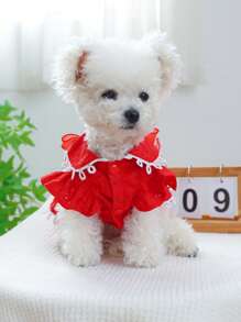 Váy Thú cưng - Đỏ - Xem 2