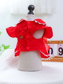 Váy Thú cưng - Đỏ - Xem 4