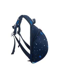 Chicos Mochila con raqueta patrón - Azul Marino - Ver 3