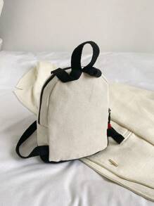 Mini Mochila Casual Para Niños, Bolso De Viaje, Nuevo Paquete De Golosinas Para Exteriores - Rojo - Ver 5