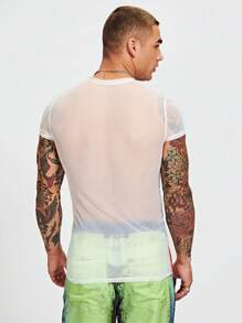 Manfinity RebelGame Men Figure Graphic Tee - White - View 2