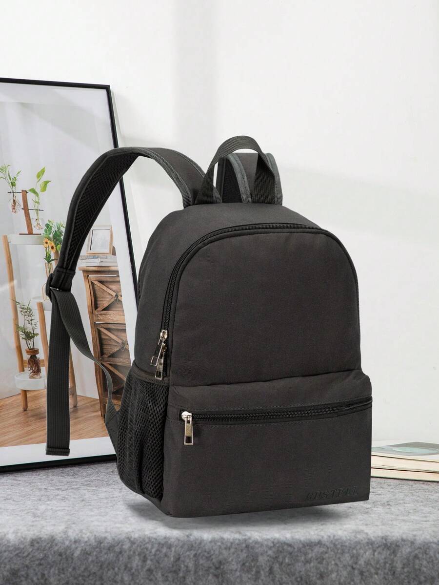 Chicas Mochila funcional minimalista - Gris Oscuro - Ver 1